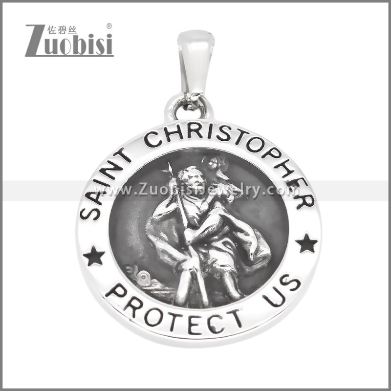 Stainless Steel Pendant p011826