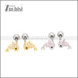 Stainless Steel Earrings e002411G