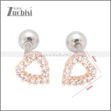 Stainless Steel Earrings e002396A