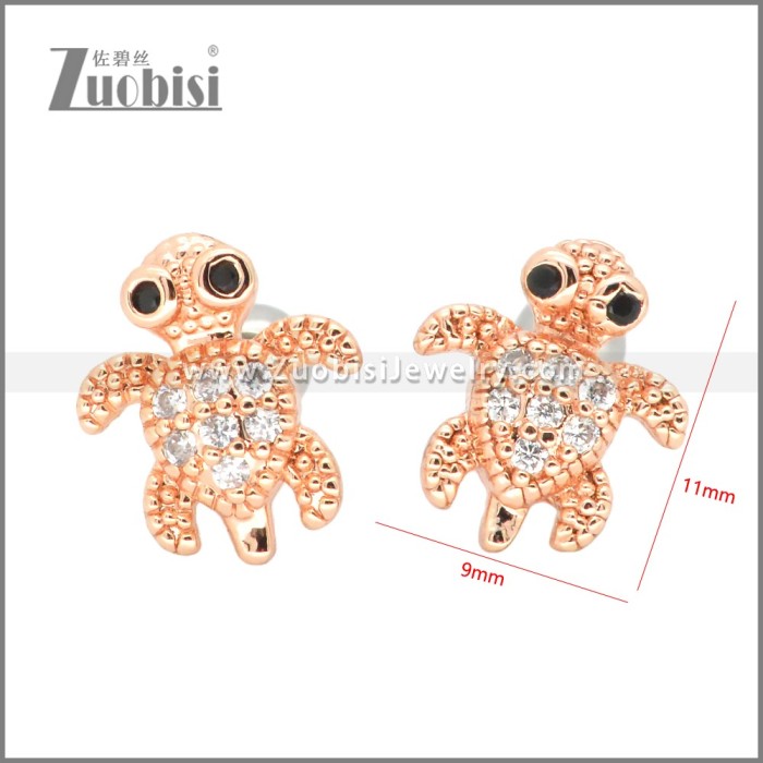 Stainless Steel Earrings e002405A