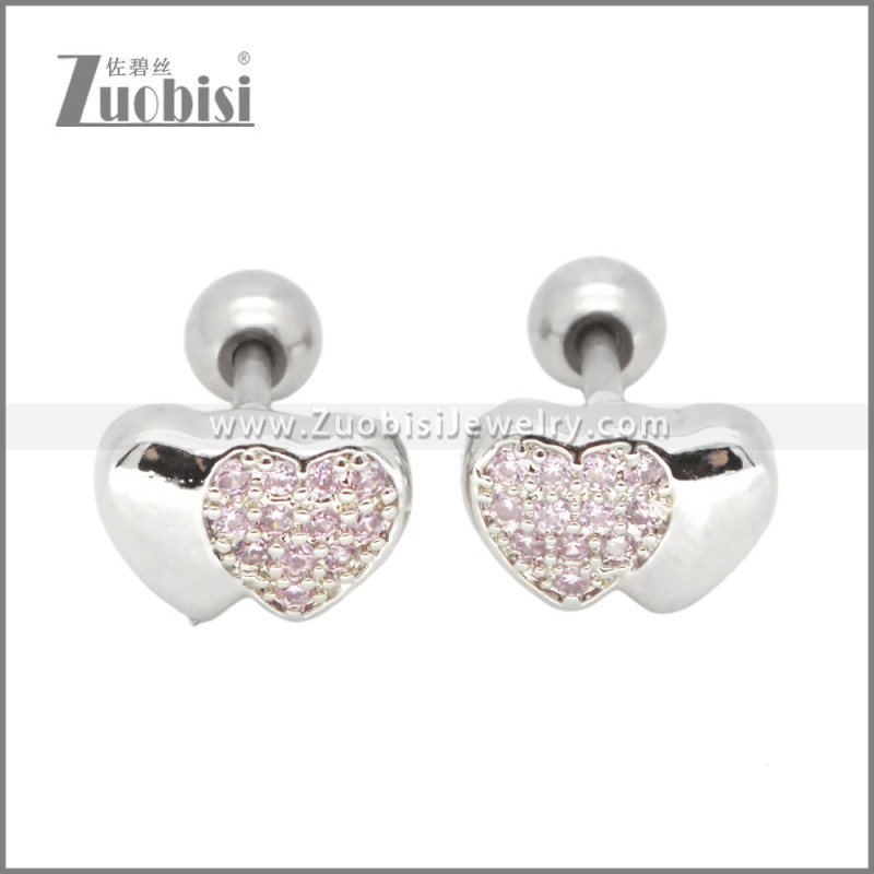 Stainless Steel Earrings e002412R