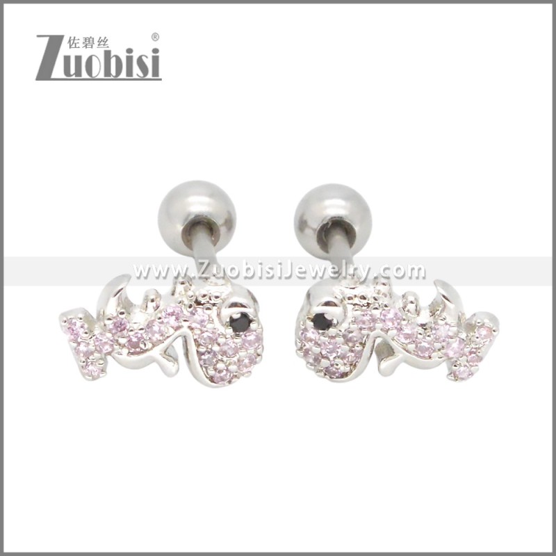 Stainless Steel Earrings e002408R