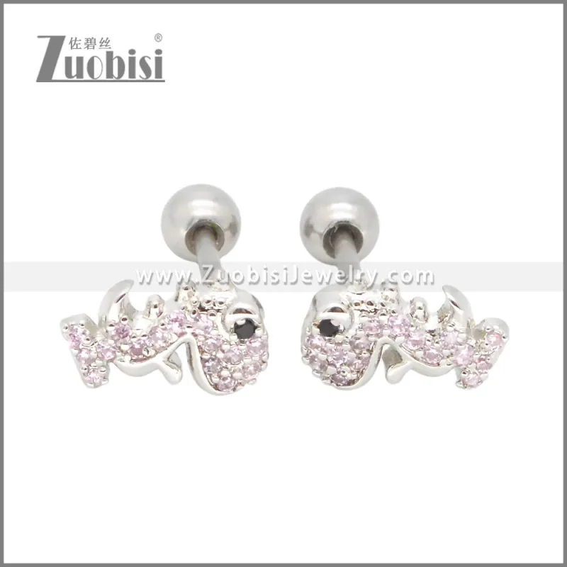 Stainless Steel Earrings e002408R