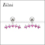 Stainless Steel Earrings e002407S6