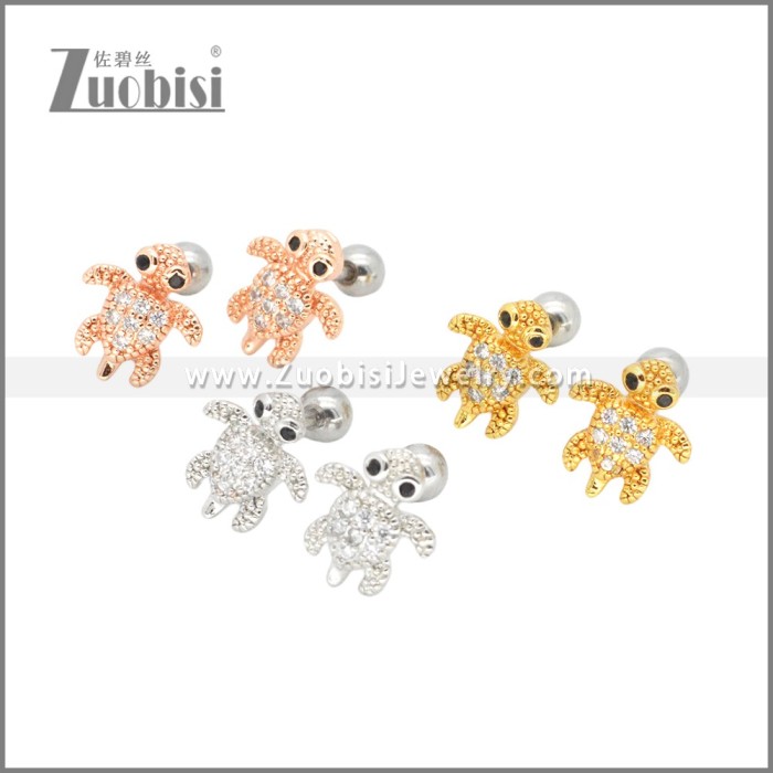 Stainless Steel Earrings e002405A