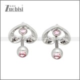 Stainless Steel Earrings e002406R