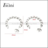 Stainless Steel Earrings e002373S