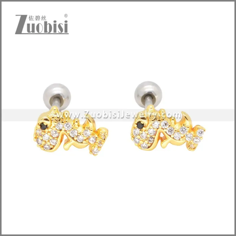 Stainless Steel Earrings e002404G