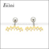 Stainless Steel Earrings e002409G