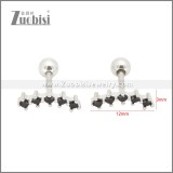 Stainless Steel Earrings e002407S4