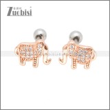 Stainless Steel Earrings e002400A