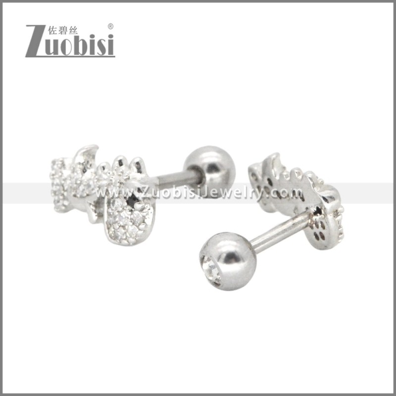 Stainless Steel Earrings e002408S