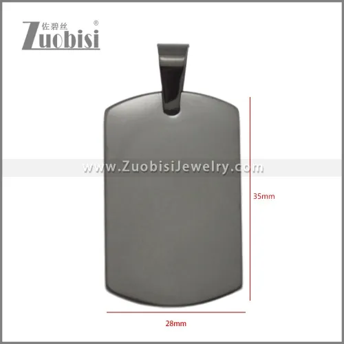 Stainless Steel Pendants p011351H