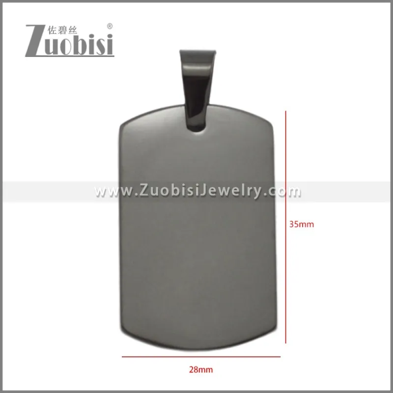 Stainless Steel Pendants p011351H