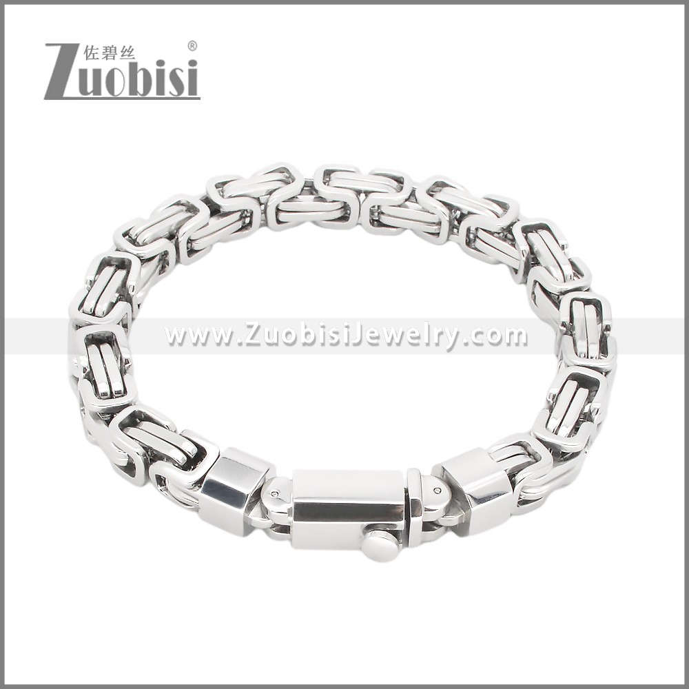 Stainless Steel Bracelets b010512S Zuobisi Jewelry