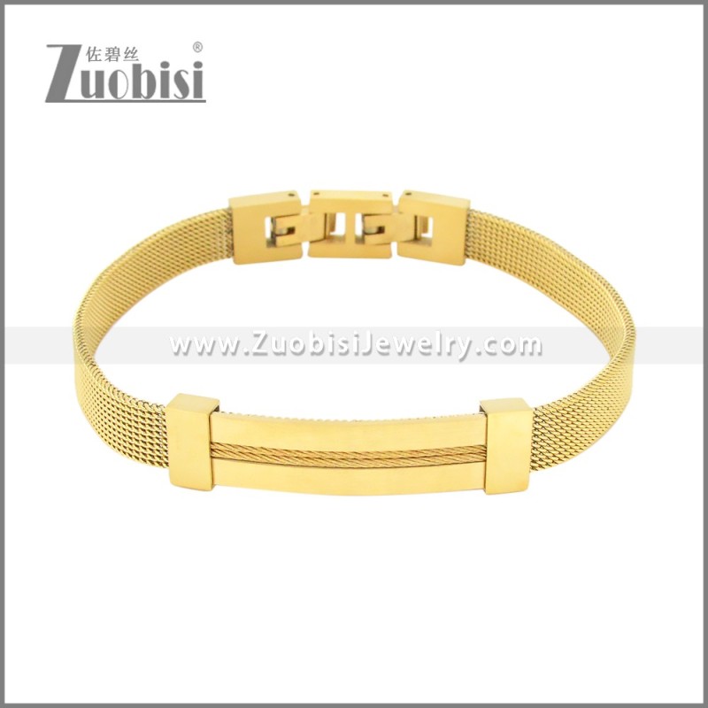 Stainless Steel Bracelets b010515G