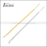 Stainless Steel Bracelets b010496G
