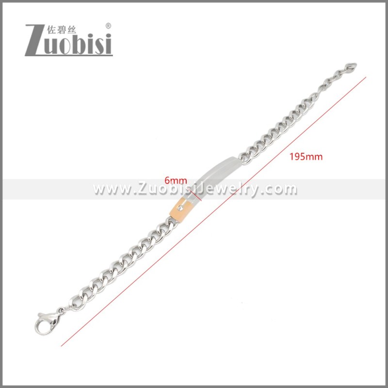 Stainless Steel Bracelets b010521S3