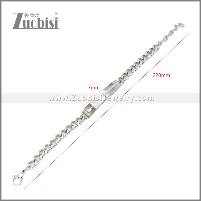 Stainless Steel Bracelets b010521S1