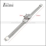Stainless Steel Bracelets b010519S