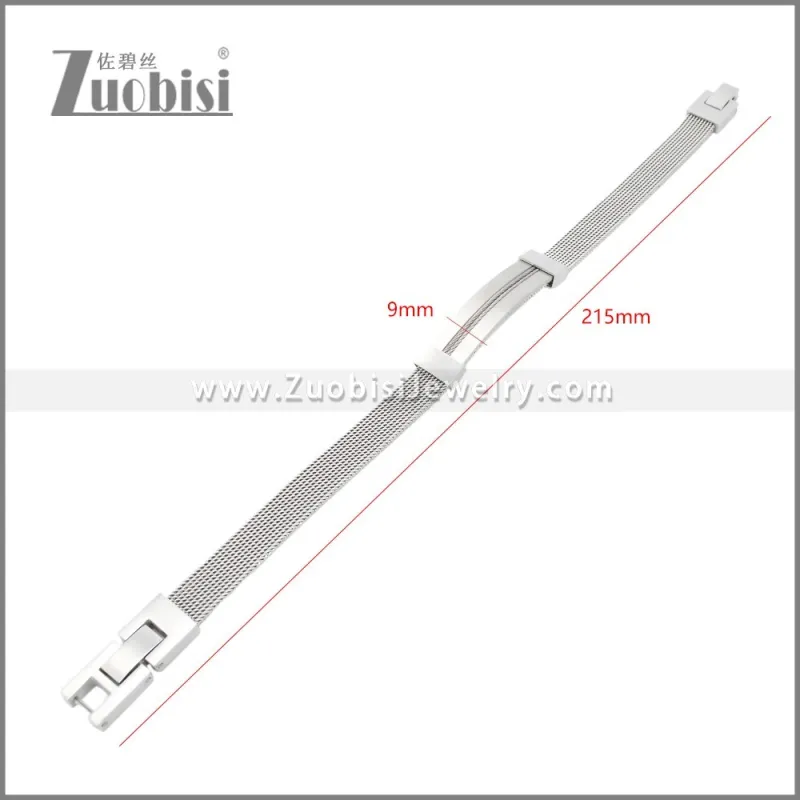 Stainless Steel Bracelets b010515S