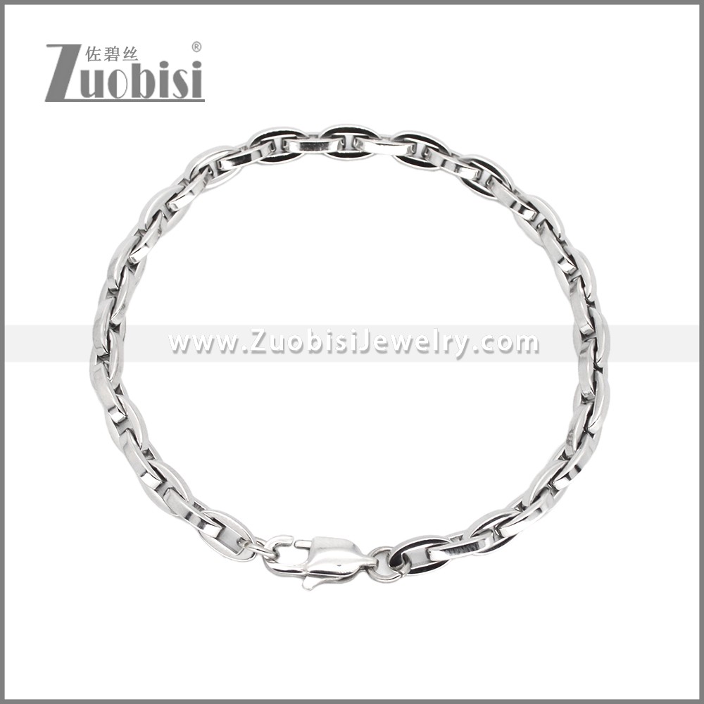 Stainless Steel Bracelets b010561S Zuobisi Jewelry