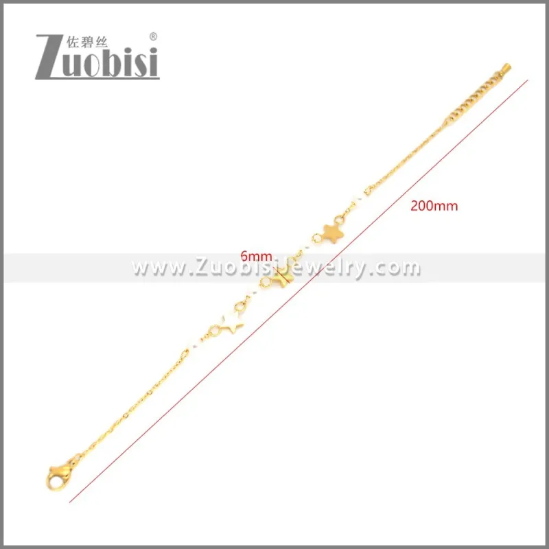 Stainless Steel Bracelets b010530G