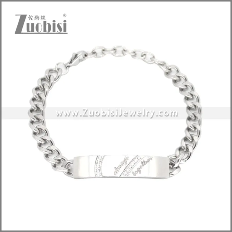 Stainless Steel Bracelets b010538S
