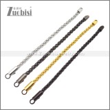 Stainless Steel Bracelets b010539S