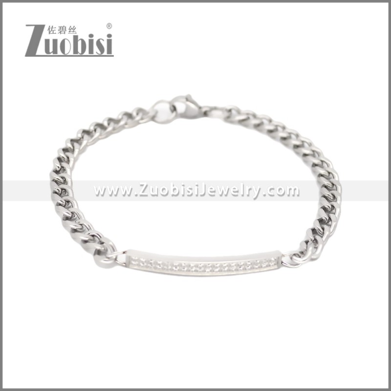 Stainless Steel Bracelets b010528S