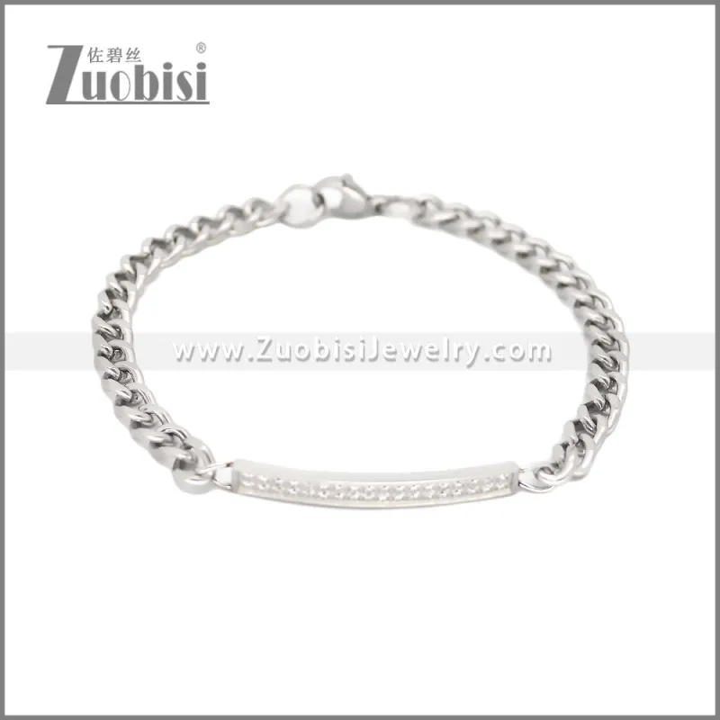Stainless Steel Bracelets b010528S