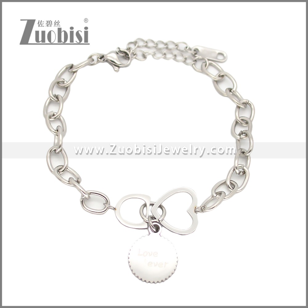 Stainless Steel Bracelets b010527S Zuobisi Jewelry