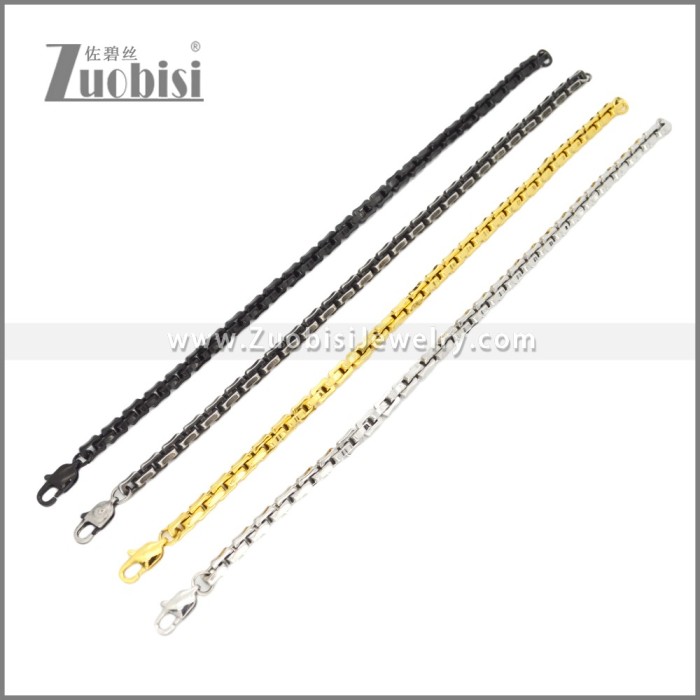 Stainless Steel Bracelets b010562H