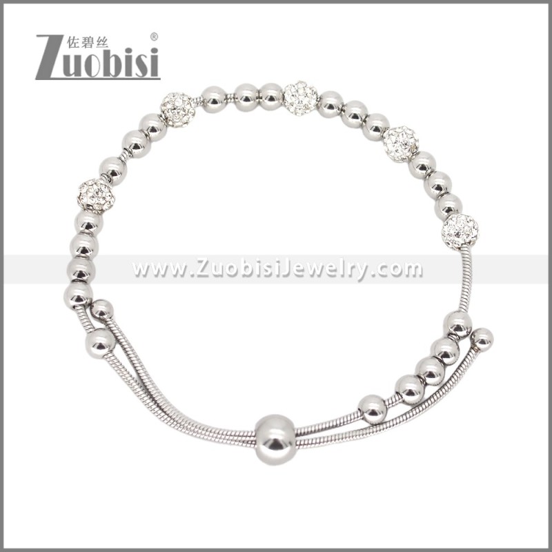 Stainless Steel Bracelets b010535S