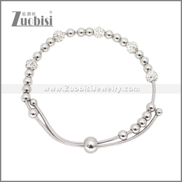 Stainless Steel Bracelets b010535S