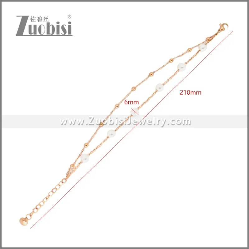 Stainless Steel Bracelets b010534R