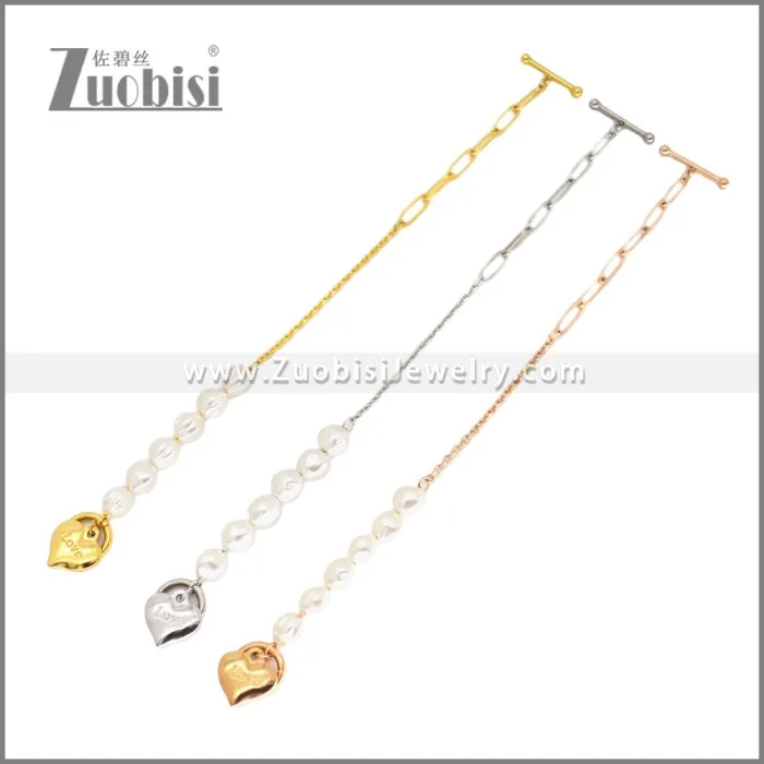 Stainless Steel Bracelets b010532R