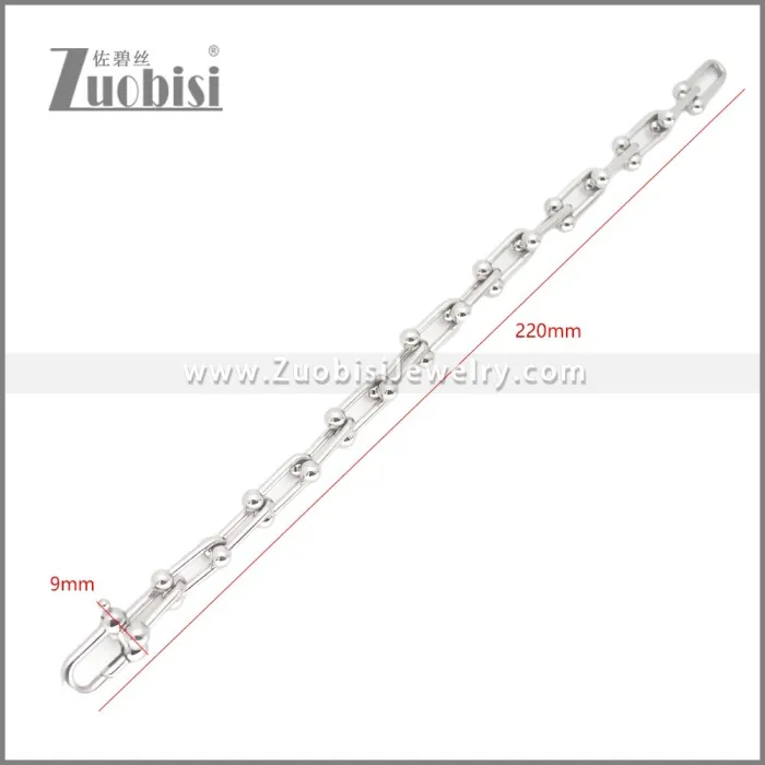 Stainless Steel Bracelets b010545S