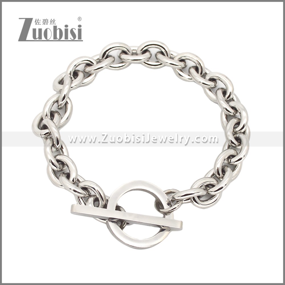 Stainless Steel Bracelets b010558S Zuobisi Jewelry
