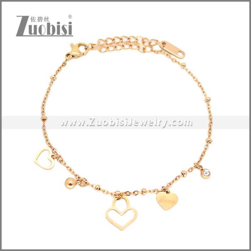 Stainless Steel Bracelets b010526R