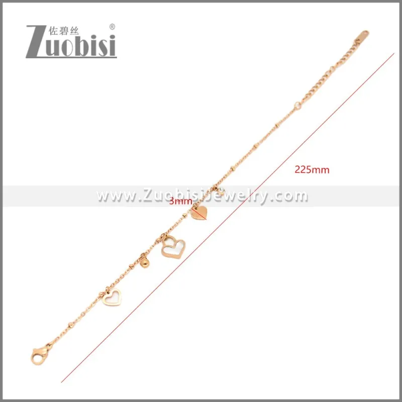 Stainless Steel Bracelets b010526R