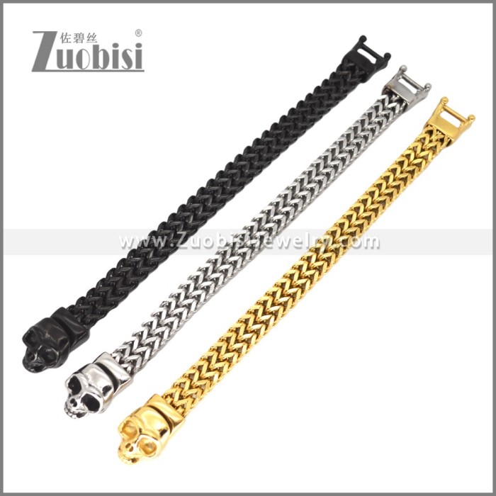 Stainless Steel Bracelets b010548S