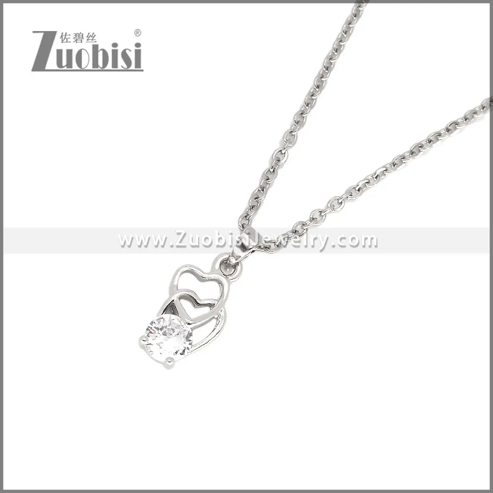 hearts chain necklace