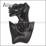 Stainless Steel Bracelet & Necklace Set s003019A