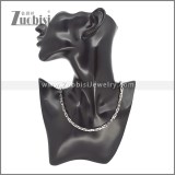 Stainless Steel Bracelet & Necklace Set s003020S