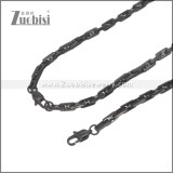 Stainless Steel Bracelet & Necklace Set s003020H