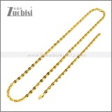 Stainless Steel Bracelet & Necklace Set s003019G