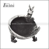 Stainless Steel Dragon Shape Decoration Ashtray a001040