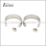 Stainless Steel Earrings e002457S