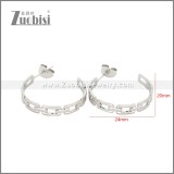 Stainless Steel Earrings e002458S